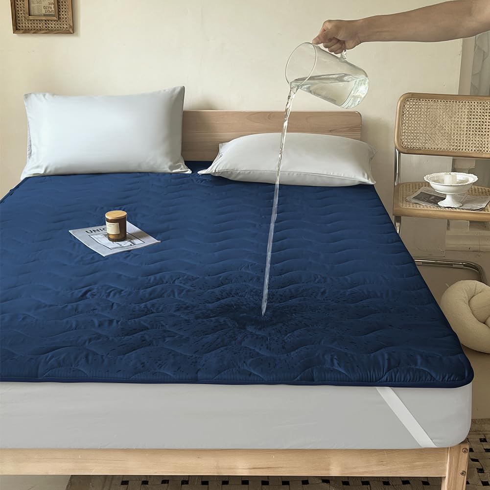 Amazon｜防水敷きパッド シングル 介護 100*200cm 吸水 四層構造 防水