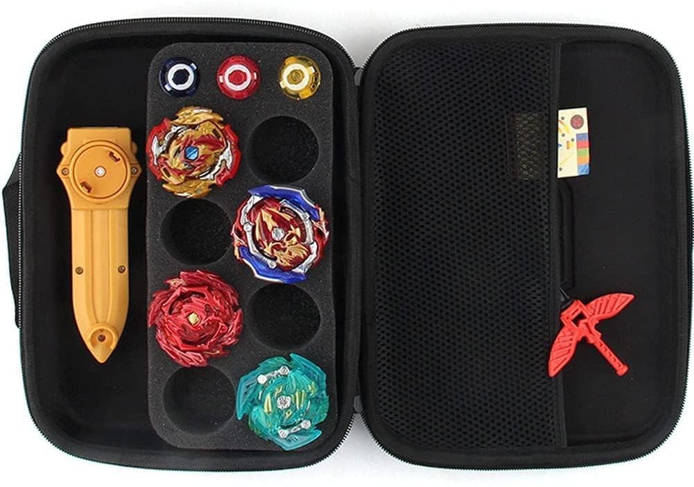 Amazon.co.jp: ベイブレードケース ポータブル 取手付き 耐久性