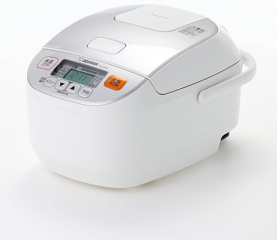 Amazon | 象印 炊飯器 5.5合 マイコン式 極め炊き ホワイト NL-DA10-WA