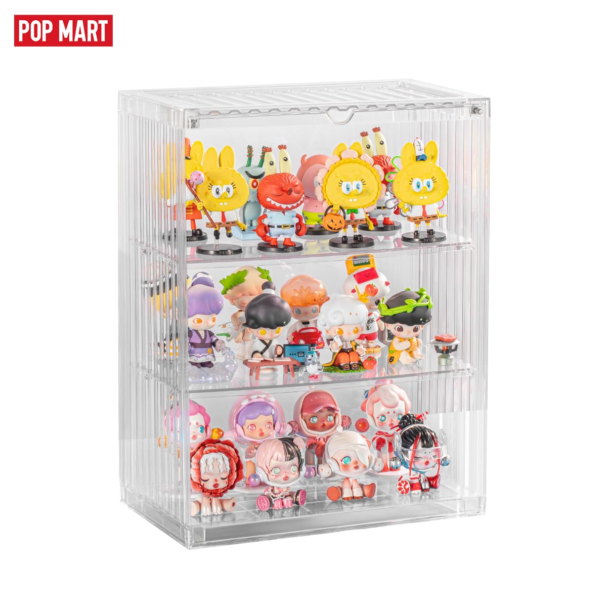 Amazon.co.jp: POP MART POP ディスプレイボックス 400% クリア(組立式