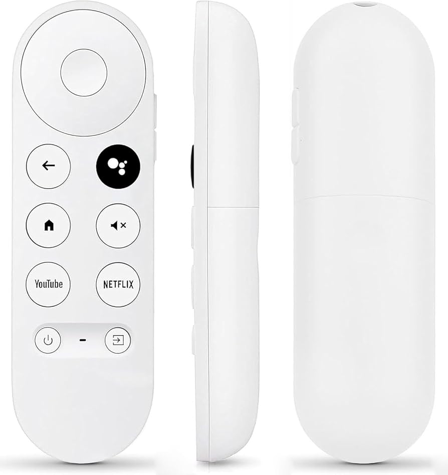 Amazon.com: New Voice Remote for Google Chromecast 4k Snow TV