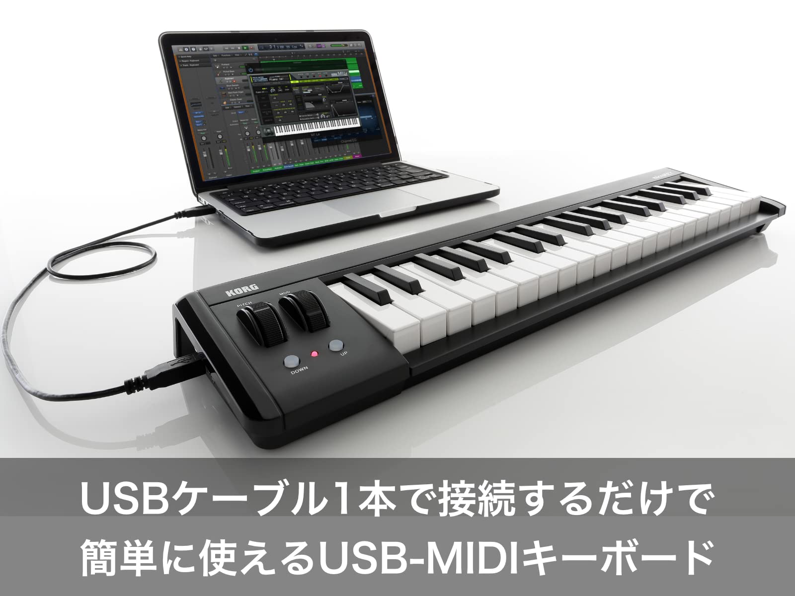 Amazon | KORG （コルグ） MIDI キーボード コントローラー USB パス