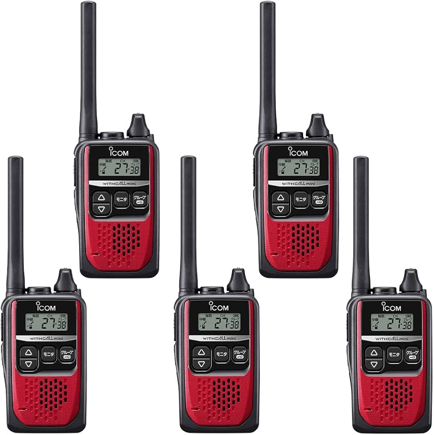 Amazon | アイコム トランシーバー IC-4310 5台セット レッド | ノー