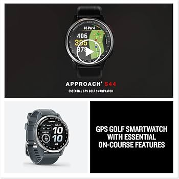 Amazon.com: Garmin Approach S44 Essential Golf Watch with GPS