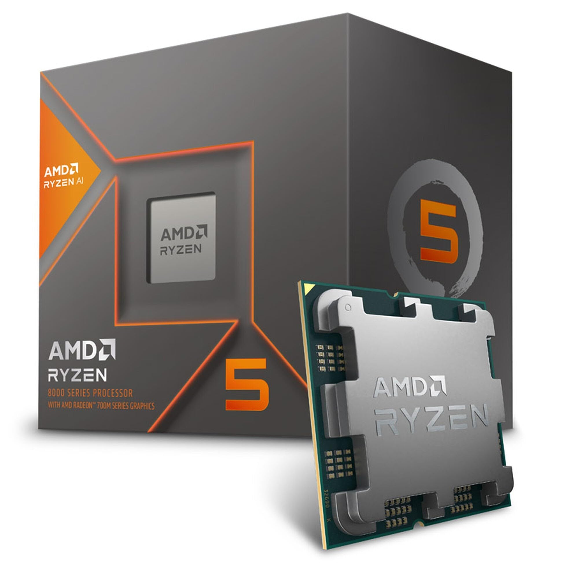 Amazon | AMD Ryzen 5 8600G with Wraith Stealth Cooler AM5 4.3GHz 6