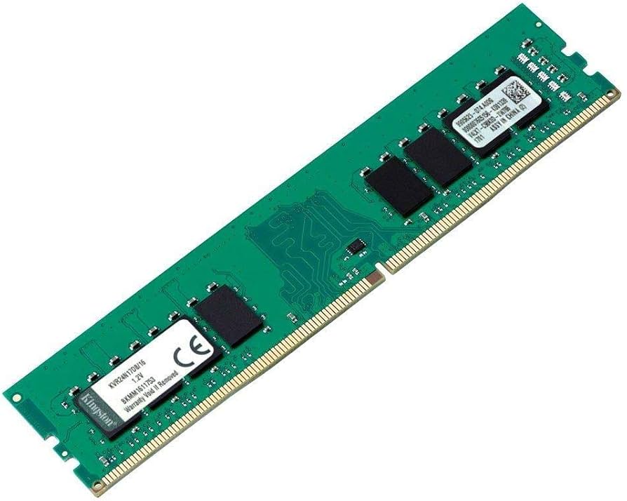 Kingston ValueRAM 16GB 2400MHz DDR4 Non-ECC CL17 DIMM 2Rx8 Desktop