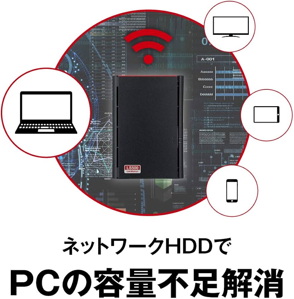Amazon.co.jp: バッファロー BUFFALO NAS スマホ/タブレット/PC対応