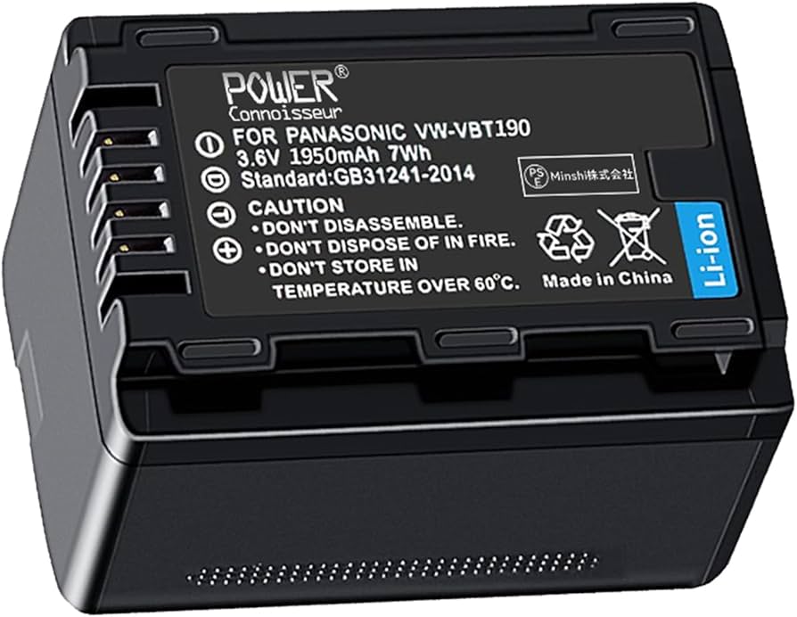 Amazon | Power-connoisseur VW-VBT190-K 互換バッテリー パナソニック