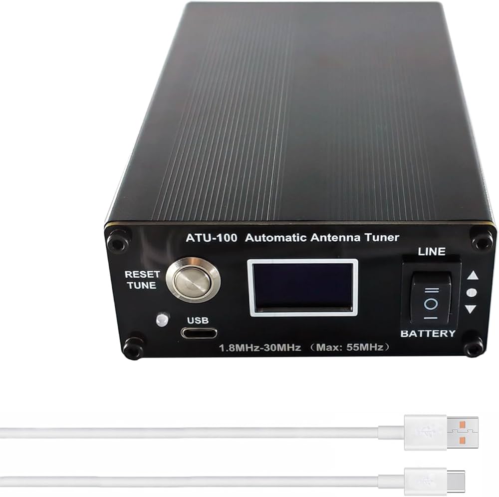 Amazon.com: GOOZEEZOO V3.2 ATU-100 EXT Automatic Antenna Tuner for