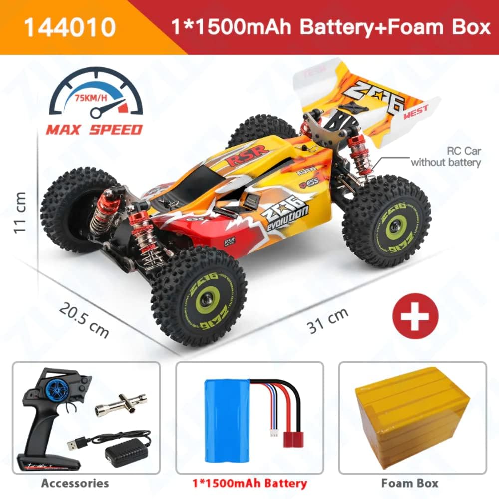 Amazon.co.jp: WLtoys 144010 Electric High Speed Off-Road Remote