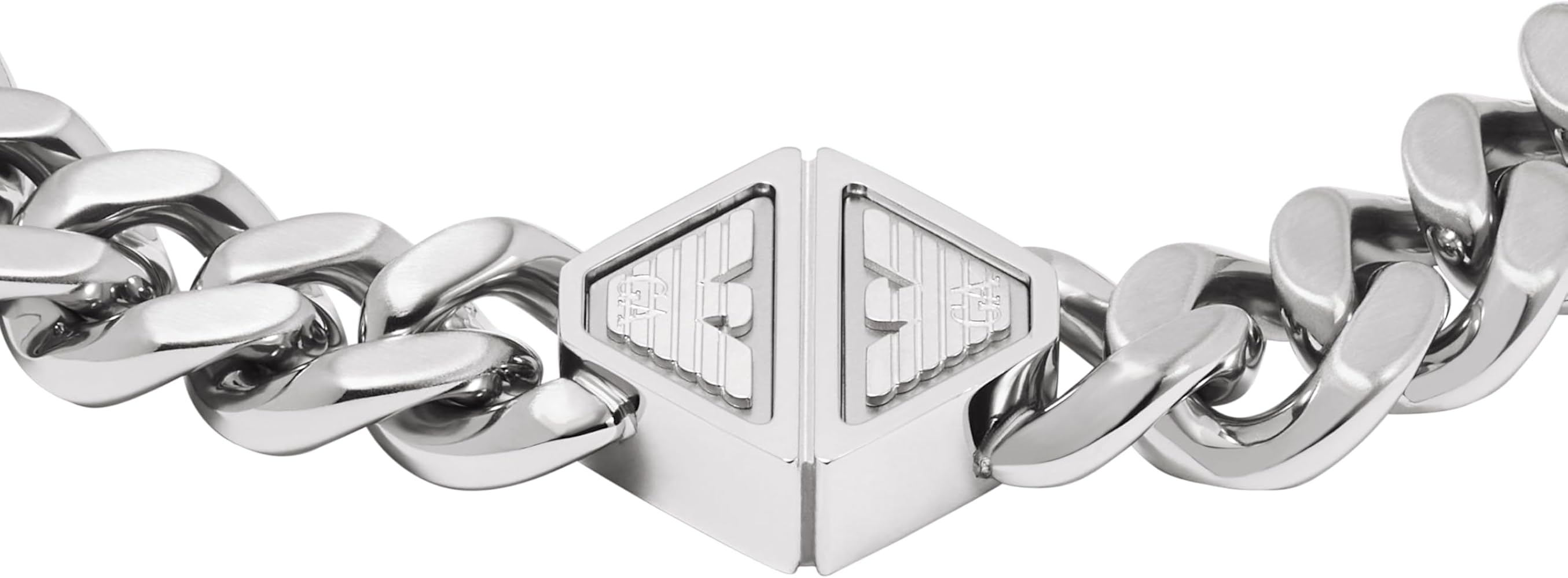 Amazon.co.jp: エンポリオアルマーニメンズステンレススチールチェーン