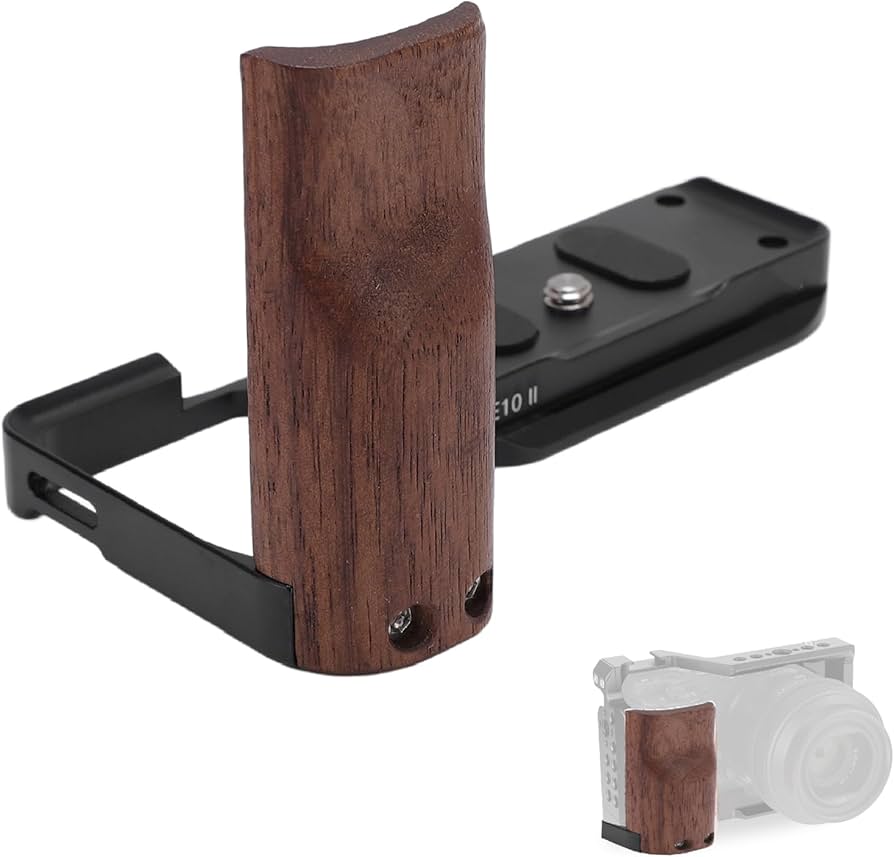 Amazon.com : ZV E10II Handgrip L Shape Grip, Vertical Grip for ZV
