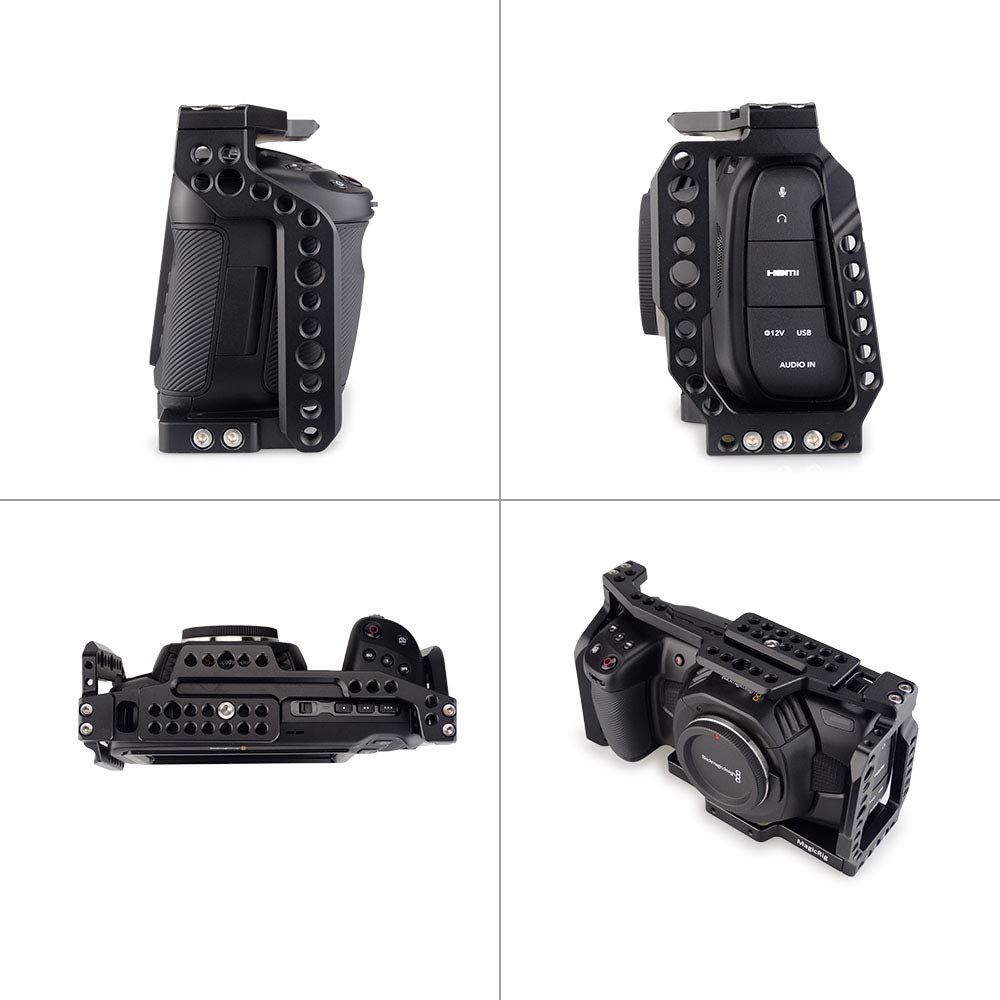 Amazon.co.jp: MAGICRIG BMPCC 4K /BMPCC 6Kケージ トップハンドル付き