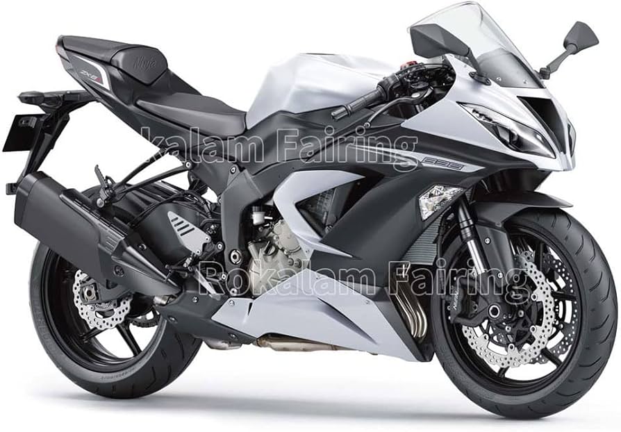 Amazon | ホワイトブラックフェアリングキットニンジャ適用ZX636 13 14