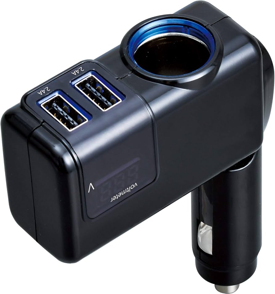 Amazon.co.jp: セイワ(SEIWA) 車内用品 シガーソケット増設分配器 電圧