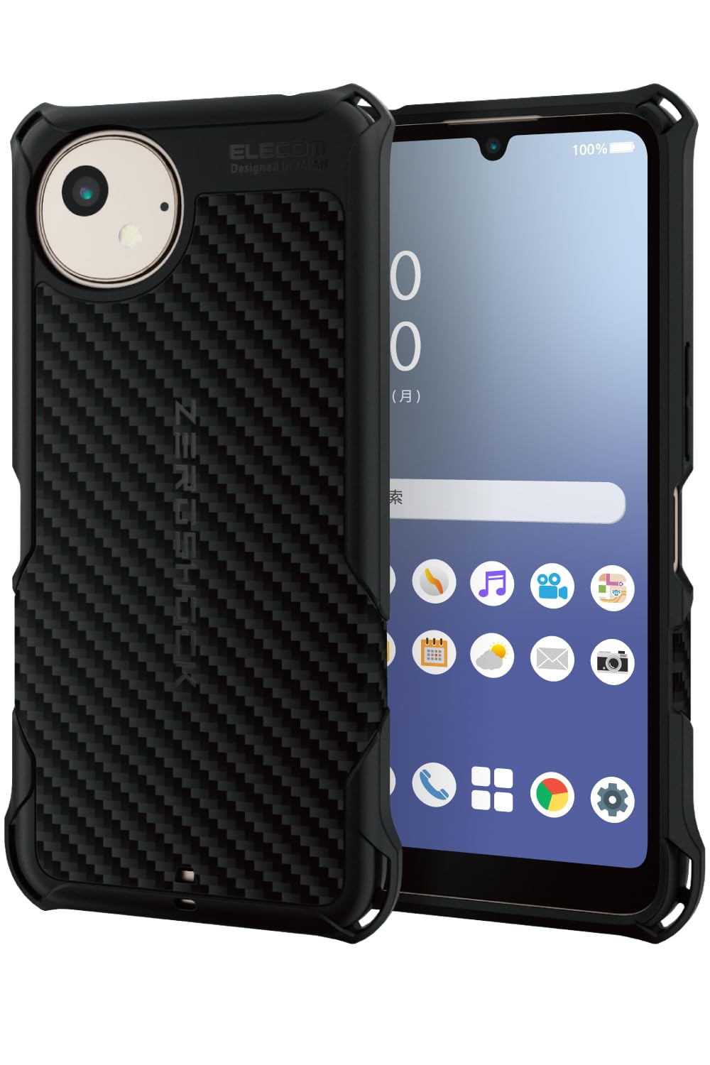 Amazon.co.jp: エレコム AQUOS wish4 (SH-52E / SHG13) ケース カバー