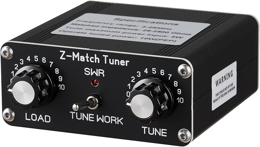 Amazon | QRP Z-Match 手動アンテナチューナー 3-28MHz HAMラジオ用