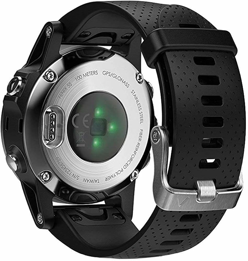 Garmin Fenix 5s Orologio Sportivo, Argento/Nero : Amazon.it