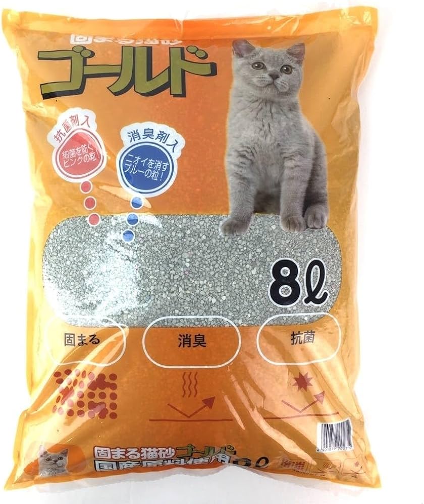 Amazon | カインズ(CAINZ) 猫砂 8L 新東北化学工業 Pet'sOne 固まる