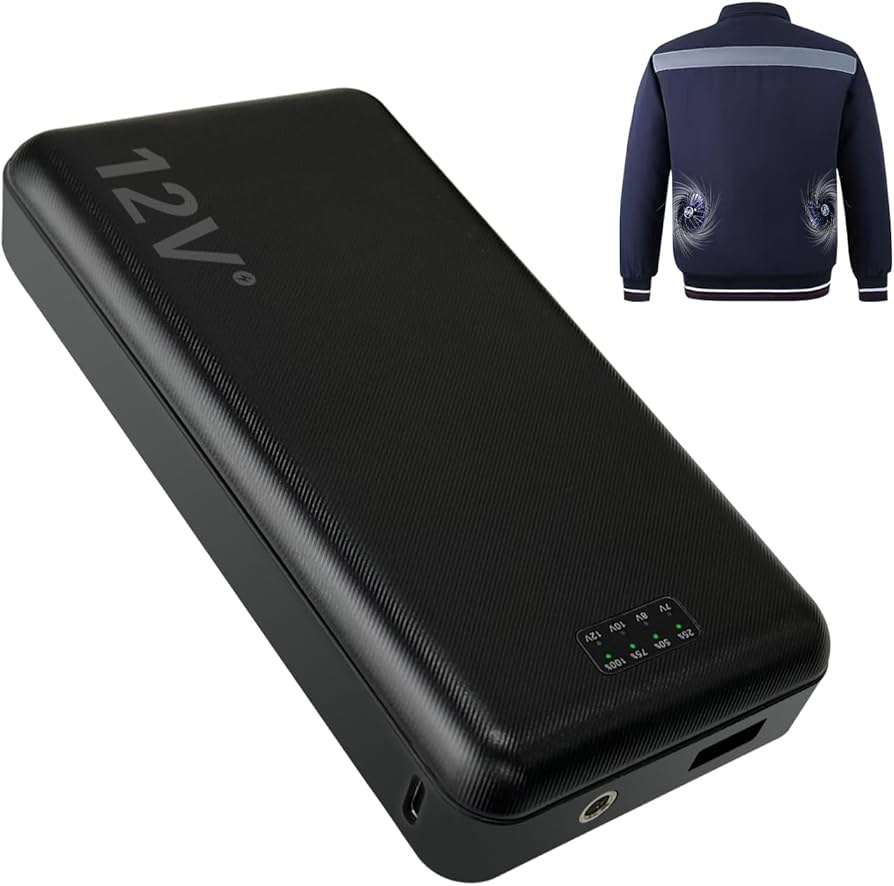 Amazon | Voango 空調作業服 バッテリー 20000mAh 空調ウェア モバイル
