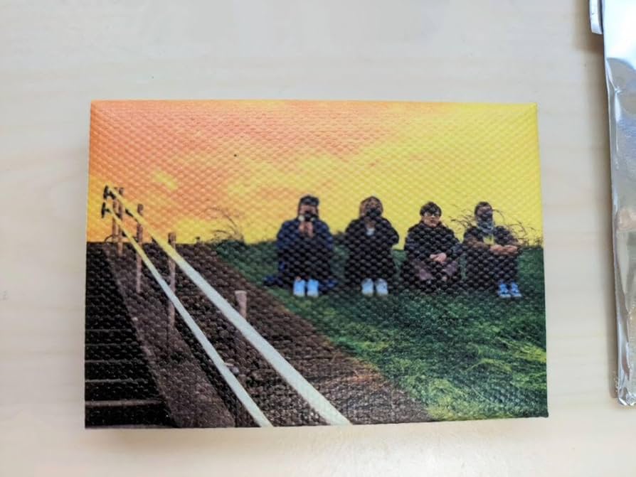 最終値下げ【レア】TOP4 ミニキャンバスボード異物混入