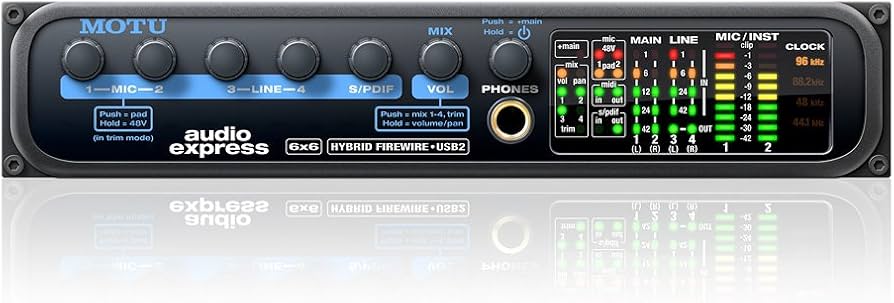 Amazon.co.jp: MOTU Audio Express 6イン8アウト Firewire / USB2