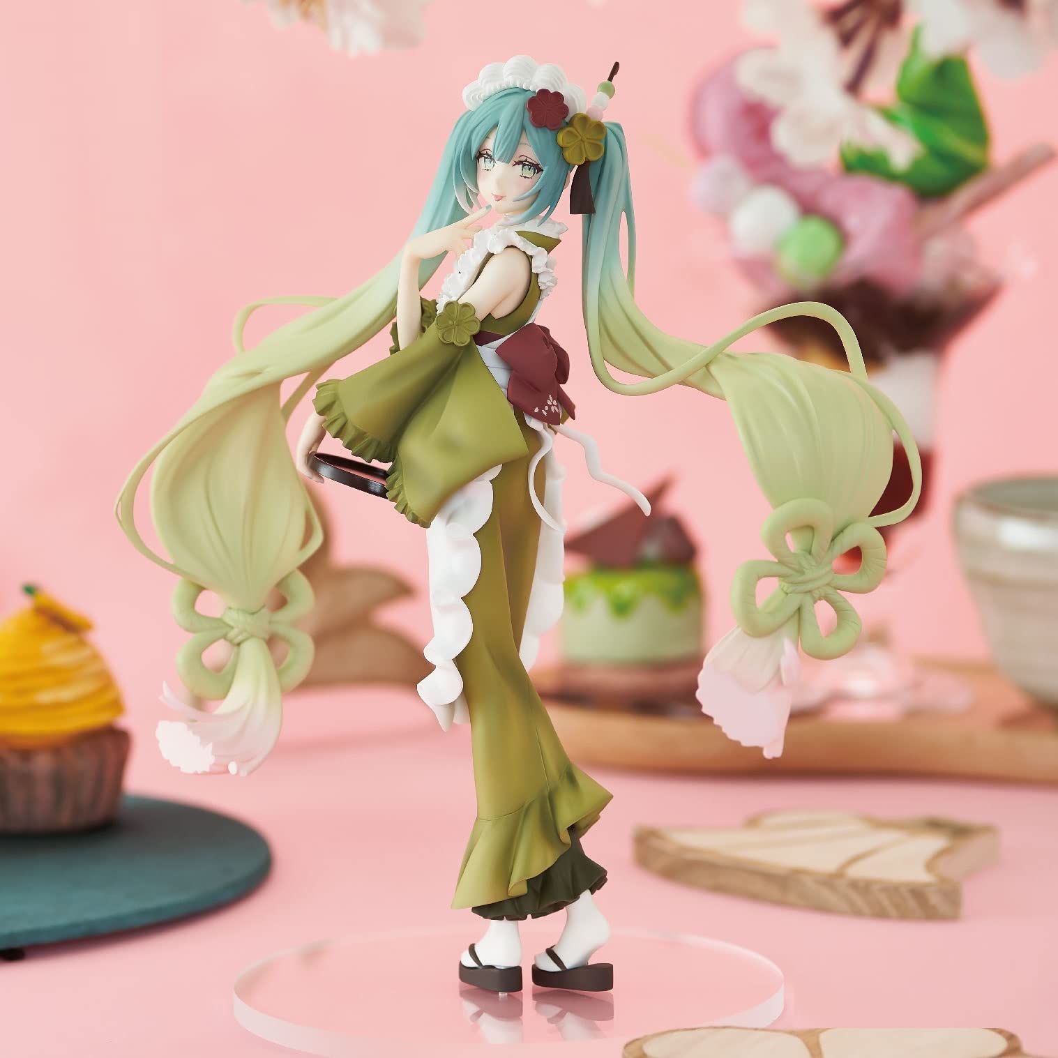 Amazon | Furyu 初音ミク Exc∞d Creative Figure SweetSweets 抹茶