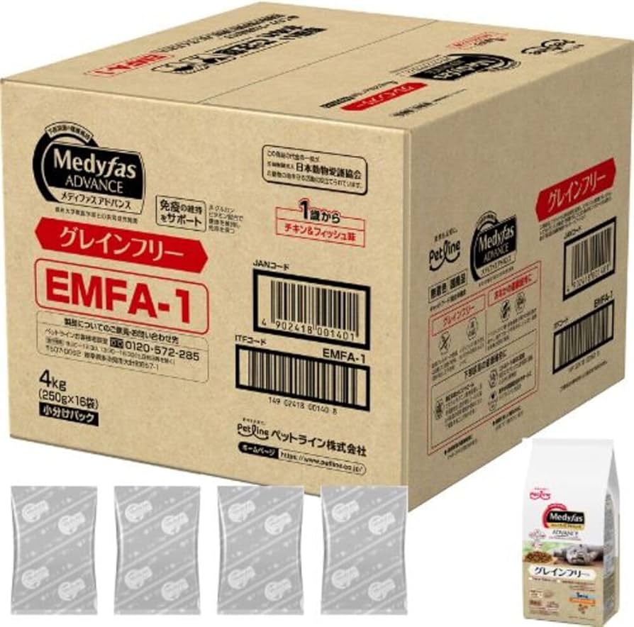 Amazon | メディファスアドバンス キャットフード グレインフリー 1歳