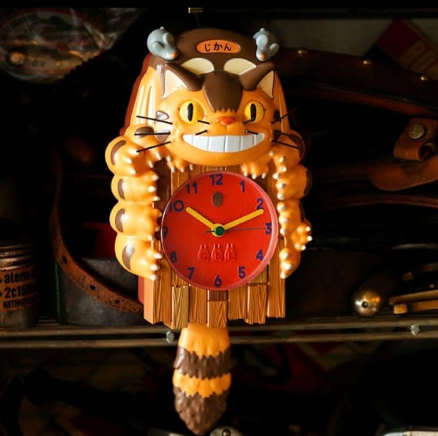 Amazon.co.jp: GBL となりのトト? ネコバス 振り子時計 ジブリ