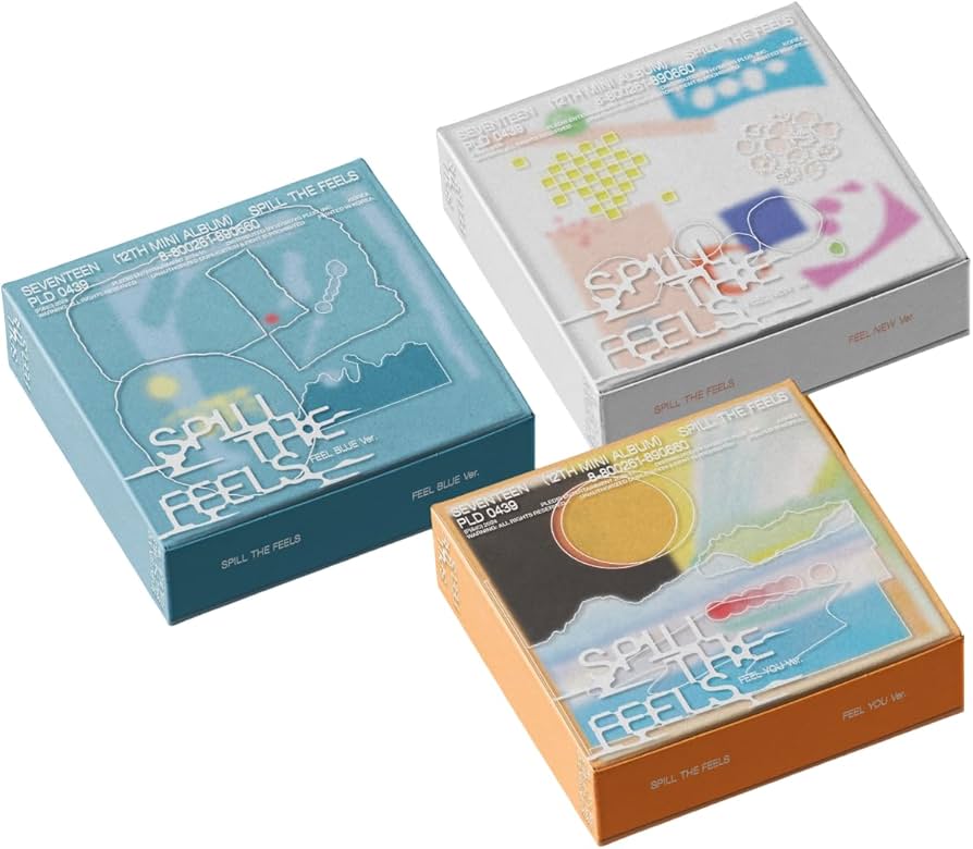 Amazon.com: SEVENTEEN - 12th Mini Album [SPILL THE FEELS] FEEL YOU