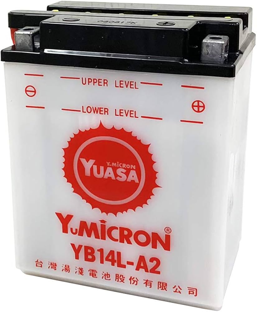 Amazon | YUASA / YB14L-A2 （SB14L-A2, SYB14L-A2, GM14Z-3A, M9-14Z
