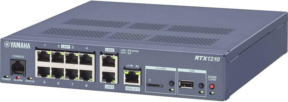 Amazon | ヤマハ ギガアクセスVPNルーター RTX1210 | ヤマハ(YAMAHA