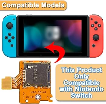 ニンテンドー Switch カスタマイズ パープル/オレンジ Micro SD