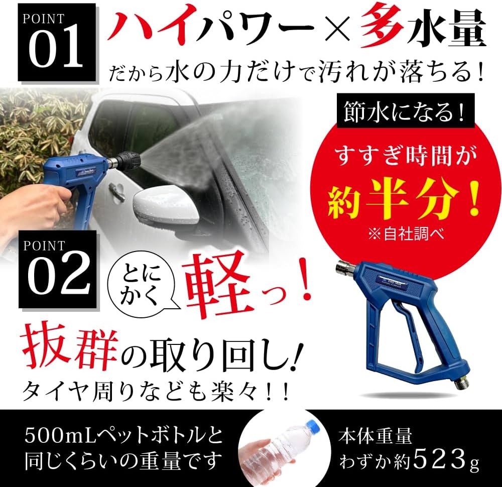 Amazon.co.jp: 【ながら洗車】イージーショット×タンクセット (15Mpa