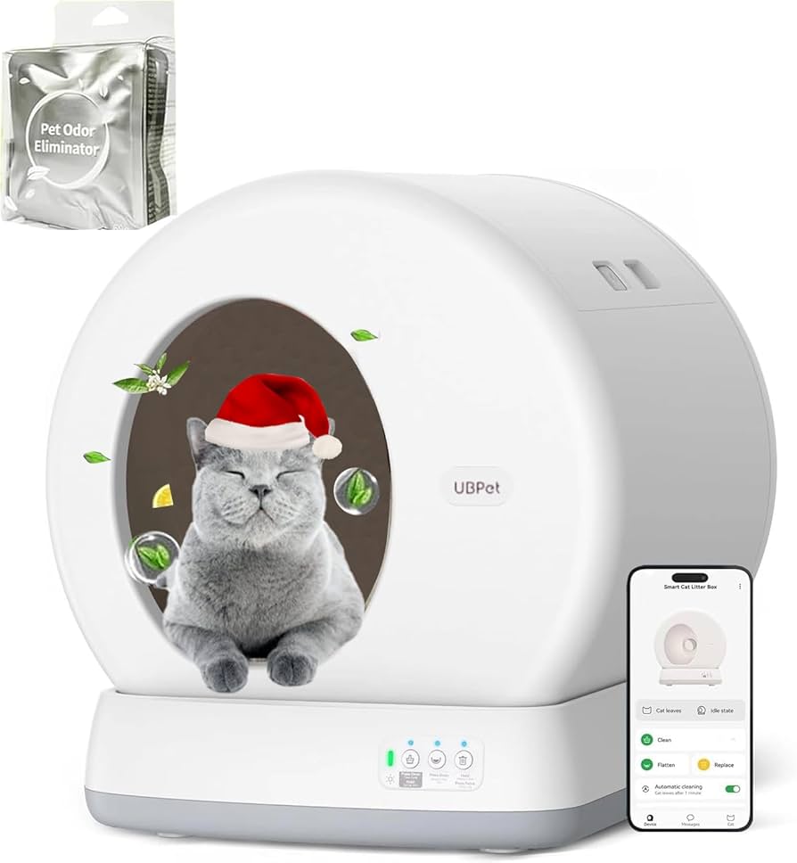 Amazon | UBPET 猫 トイレ 自動, 猫 自動トイレ,猫トイレ 自動, 自動