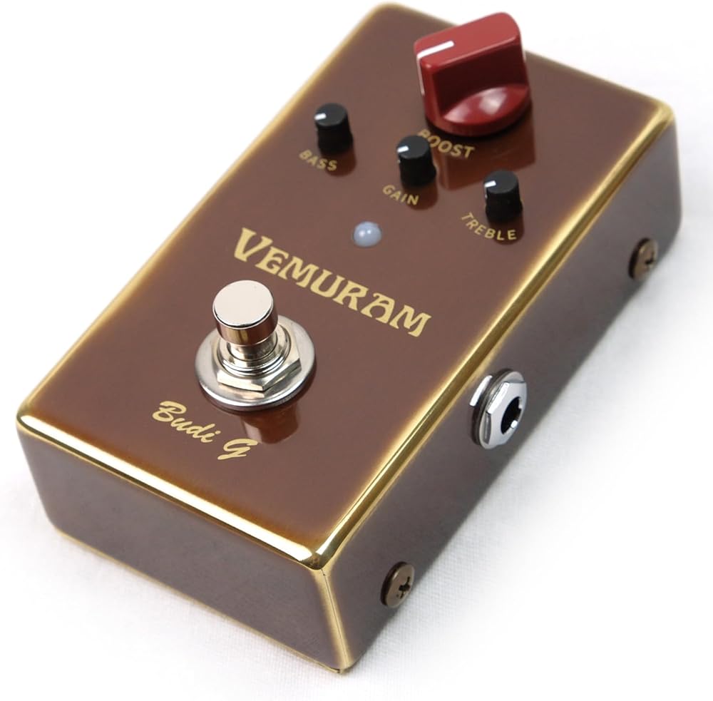 Vemuram Budi-G - 2016年に同社から発売されたブースター・ペダルの