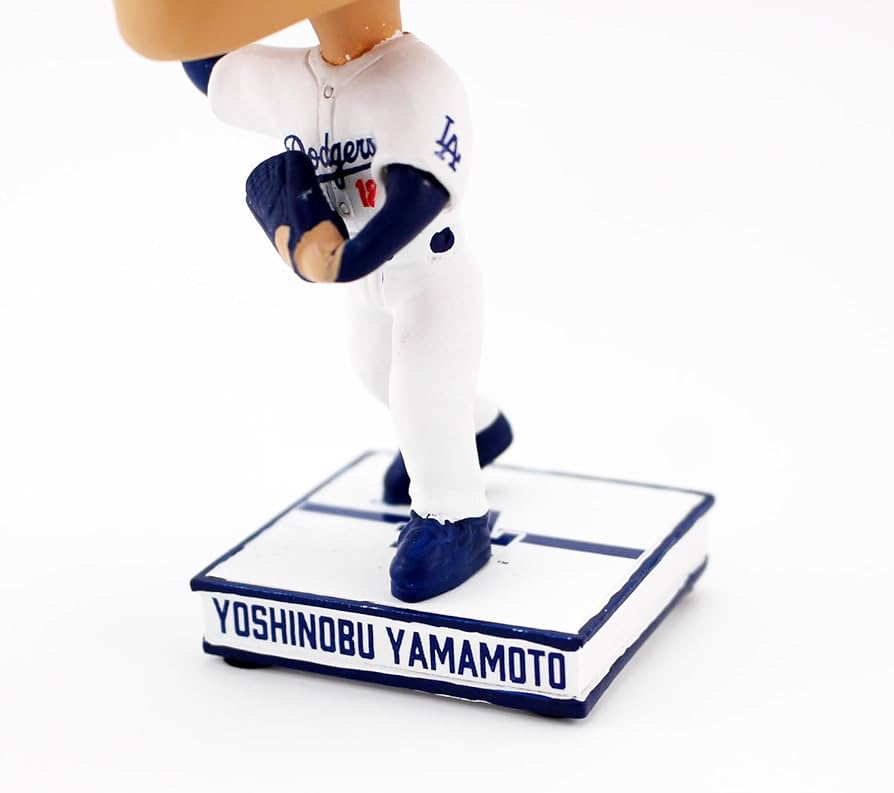 Amazon | 山本由伸 ミニボブルヘッド ミニビッグヘッド ドジャース 首