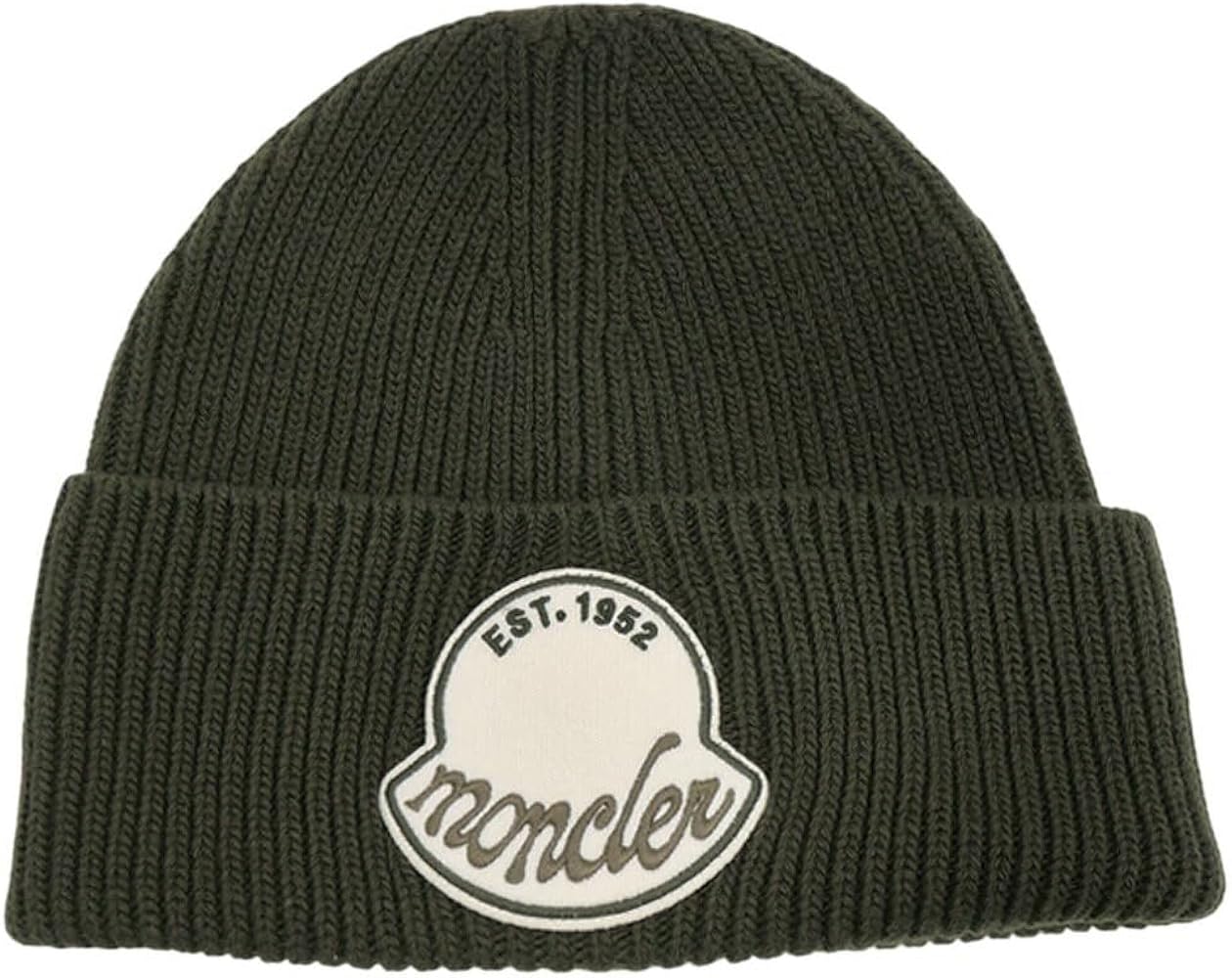 Amazon | [モンクレール] メンズ ニットキャップ 3B00029 M1242