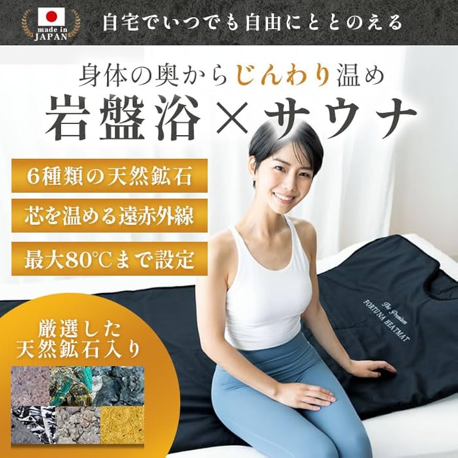 Amazon.co.jp: 【日本製】岩盤浴サウナラップ 【The premiere FORTUNA
