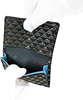 Amazon | [印傳屋] 印伝 名刺入れ 大容量 鹿革 たかね 富士山柄 黒地