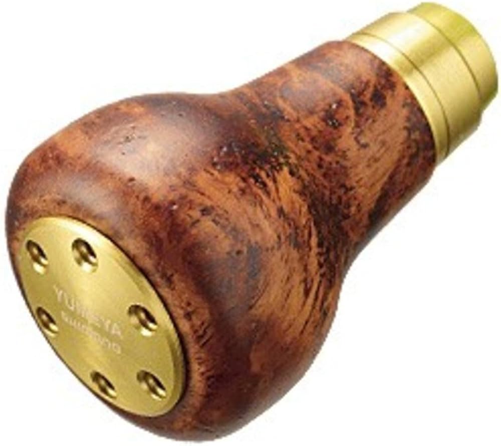 Amazon | シマノ(SHIMANO) 夢屋 花梨ハンドルノブ ラウンド型M