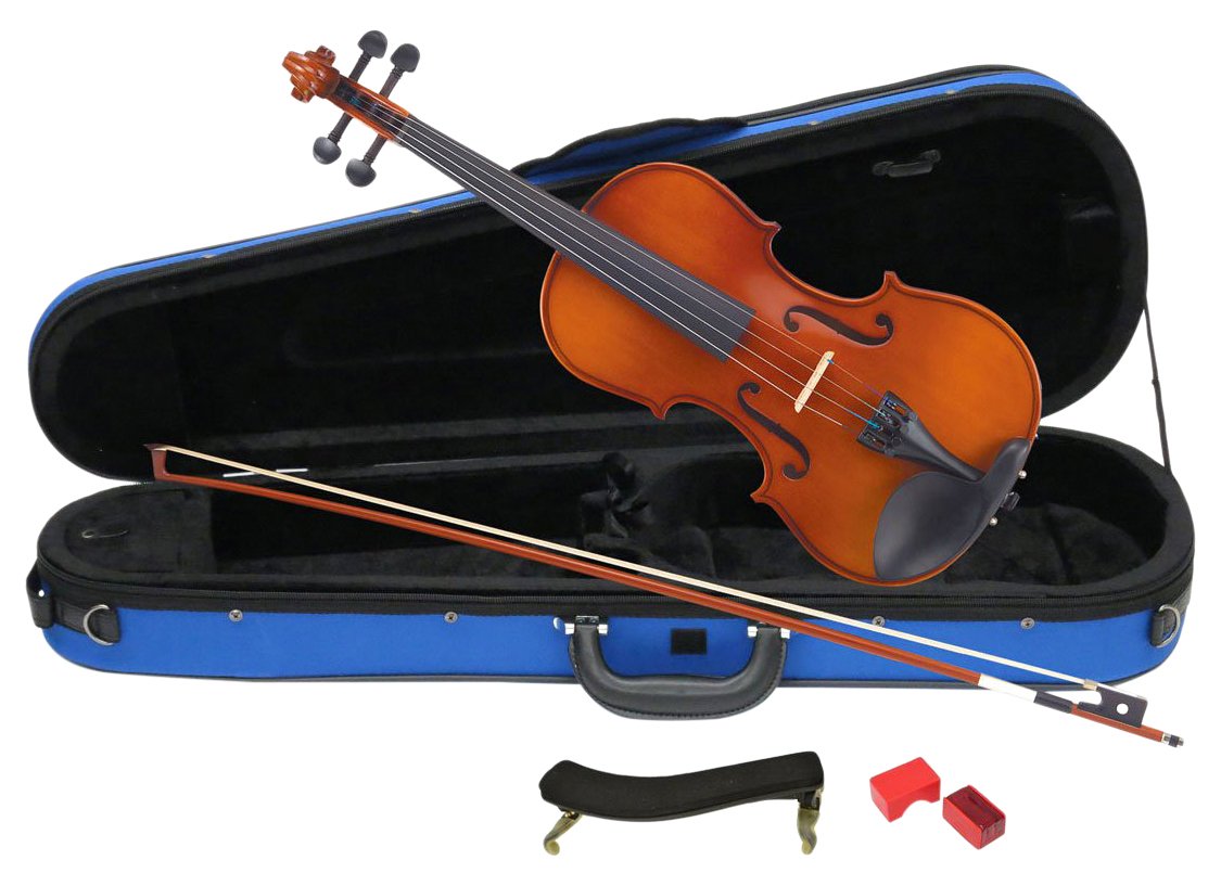 Amazon.co.jp: カルロジョルダーノ バイオリンセット VS-1C 3/4 あお