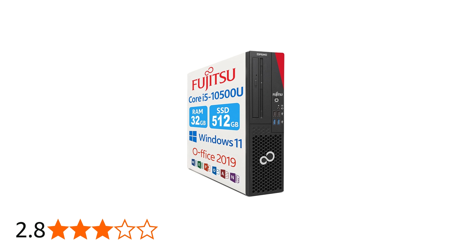 Amazon.co.jp: 【整備済み品】富士通 デスクトップESPRIMO D5010