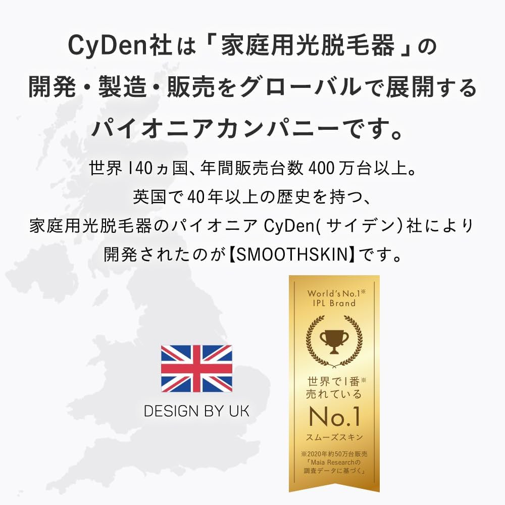 Amazon | スムーズスキン pure fit 家庭用 光美容器 100万回照射