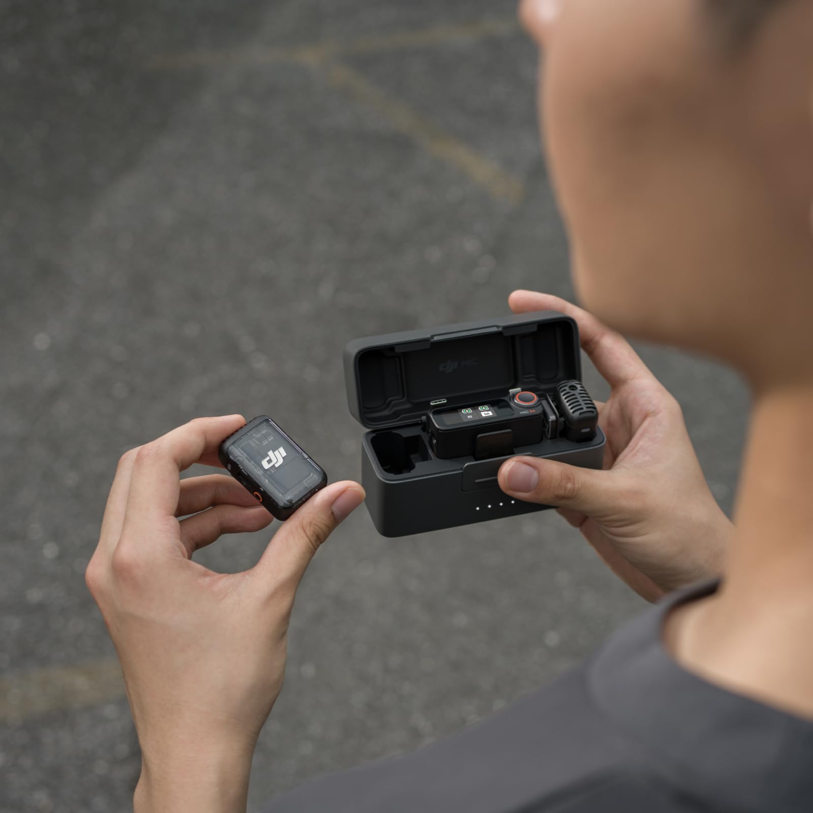 Amazon.co.jp: DJI Mic 2 充電ケース Mic2 レシーバーと