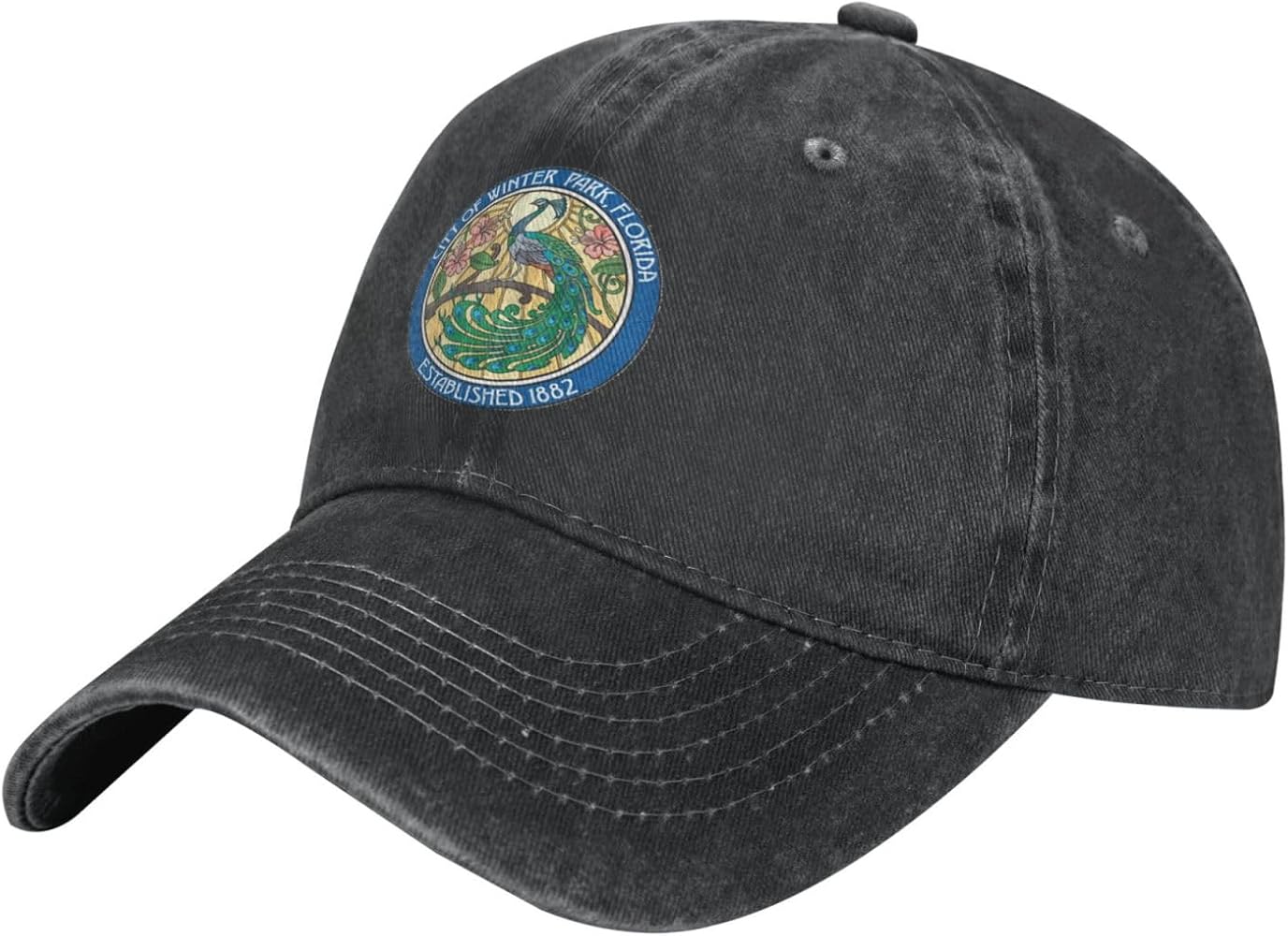 Seal of Winter Park, Florida Dad Hat Vintage Baseball Cap for Men