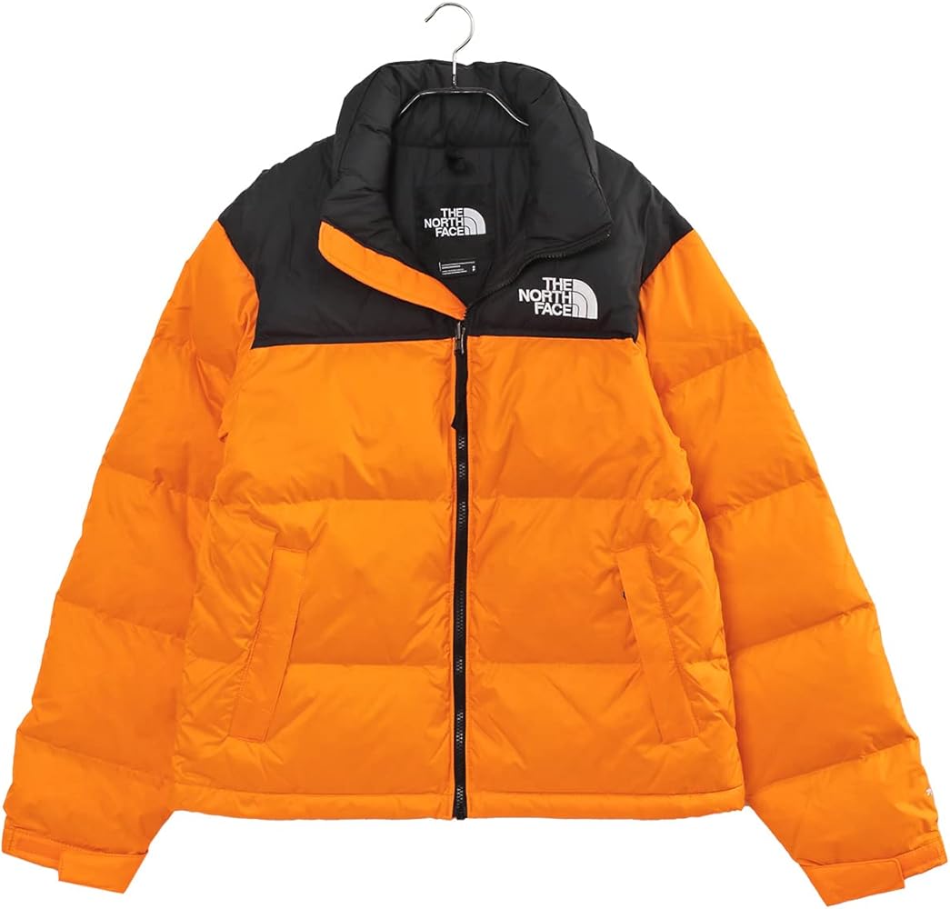 Amazon | [ザノースフェイス] ヌプシ ダウンジャケット コーンオレンジ