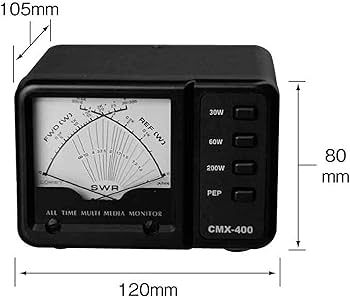 Amazon | Comet CMX-400 SWR&POWER METER CMX400 | Steakos | SWR メーター