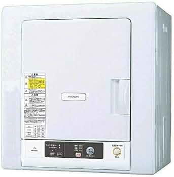 Amazon | 日立(HITACHI) 日立 4.0kg 衣類乾燥機HITACHI DE-N40WX-W