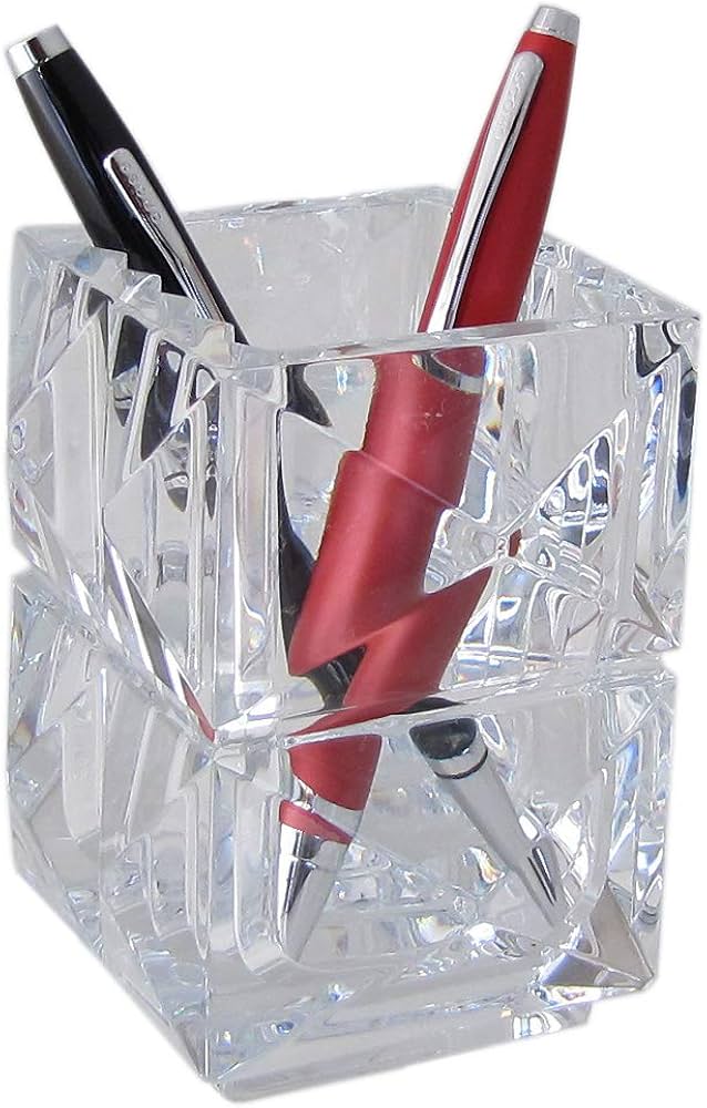 Amazon.co.jp: バカラ ルクソール ペンホルダー クリア 2813157 10x9x8